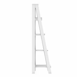 Walker Edison 55" Wood Ladder Bookshelf - White (SPS55LDWH) -Outlet Shelving for Your Workspace Store unnamed file 605