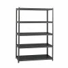 Iron Horse 3200 Concealed Rivet 5-Shelf Metal Stand Alone Shelving Unit, 48" W, Gray (20997) -Outlet Shelving for Your Workspace Store unnamed file 626