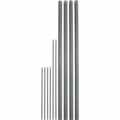 Safco® 85" High Industrial Shelving, Post Kit