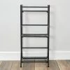Advantus FlipShelf 3-Shelf Metal Unit, 14.5"W, Black (37635)
