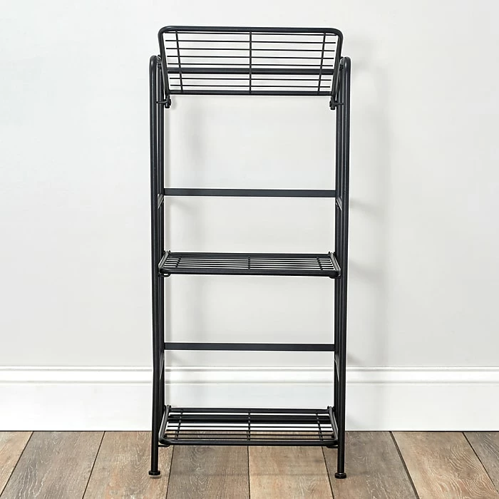 Advantus FlipShelf 3-Shelf Metal Unit, 14.5"W, Black (37635) 7 Advantus FlipShelf 3-Shelf Metal Unit, 14.5"W, Black (37635) - Image 5