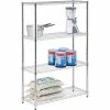 Honey-Can-Do Honey-Can Do 4-Tier 250lb. Capacity Shelving Unit, Chrome (SHF-09437) 1 Honey-Can-Do Honey-Can Do 4-Tier 250lb. Capacity Shelving Unit, Chrome (SHF-09437) -Outlet Shelving for Your Workspace Store unnamed file 670