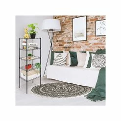 Mount-It! 5-Tier Metal Shelving Unit, 17", Black (MI-7861) 15 Mount-It! 5-Tier Metal Shelving Unit, 17", Black (MI-7861) -Outlet Shelving for Your Workspace Store unnamed file 680