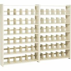 Tennsco® Snap-Together Shelving, 48x76", 6 Shelves, Closed Add-On Unit