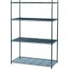 Safco® Industrial Wire Shelving, Starter Kit, 48Wx24"D