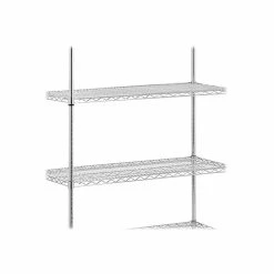 Honey-Can-Do 5-Shelf Unit, 42"W, Chrome (SHF-01441) -Outlet Shelving for Your Workspace Store unnamed file 710