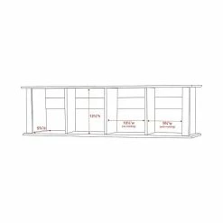 Prepac™ Wall Mounted Desk Hutch, 48" X 11.5", White (WHD-1348) 10 Prepac™ Wall Mounted Desk Hutch, 48" X 11.5", White (WHD-1348) -Outlet Shelving for Your Workspace Store unnamed file 72