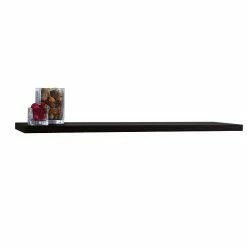 Eden Grove Slim Single Wall Shelf, 60"W, Black (9084676)