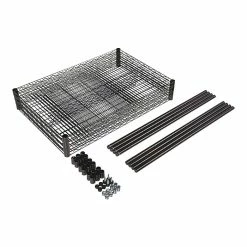 Alera Starter Kit 4-Shelf Metal Unit, 48"W, Black (ALESW504824BL) 13 Alera Starter Kit 4-Shelf Metal Unit, 48"W, Black (ALESW504824BL) -Outlet Shelving for Your Workspace Store unnamed file 765