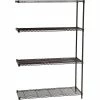 Safco Industrial Add-On Unit 4-Shelf Wire, 48.03", Black (5292BL) 1 Safco Industrial Add-On Unit 4-Shelf Wire, 48.03", Black (5292BL) -Outlet Shelving for Your Workspace Store unnamed file 770