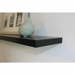 Eden Grove Slim Single Wall Shelf, 60"W, Black (9084676) -Outlet Shelving for Your Workspace Store unnamed file 78