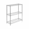 Honey-Can-Do 3-Shelf Metal Unit, 24"W, Chrome (SHF-01903) -Outlet Shelving for Your Workspace Store unnamed file 788