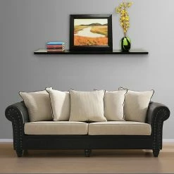 Eden Grove Slim Single Wall Shelf, 60"W, Black (9084676) -Outlet Shelving for Your Workspace Store unnamed file 81