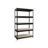 Iron Horse 3800 Lb. Rivet Series 5-Shelf Metal Unit, 48"W, Black (17313) 1 Iron Horse 3800 Lb. Rivet Series 5-Shelf Metal Unit, 48"W, Black (17313) -Outlet Shelving for Your Workspace Store unnamed file 810