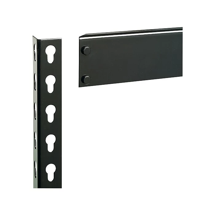 Iron Horse 3800 Lb. Rivet Series 5-Shelf Metal Unit, 48"W, Black (17313) 6 Iron Horse 3800 Lb. Rivet Series 5-Shelf Metal Unit, 48"W, Black (17313) - Image 4